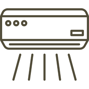 Air-conditioning and electrical outlets Icon