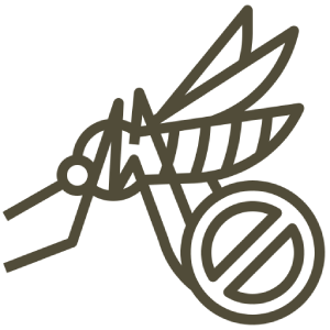 Mosquito netting and string lights Icon