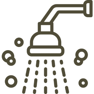 Outdoor rainfall showers Icon