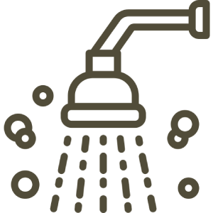 Outdoor rainfall showers Icon