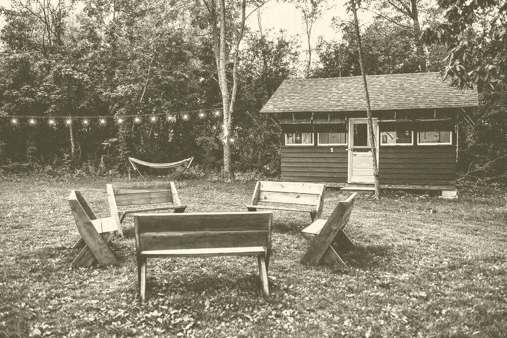 Antique<br> Scout Cabins Image